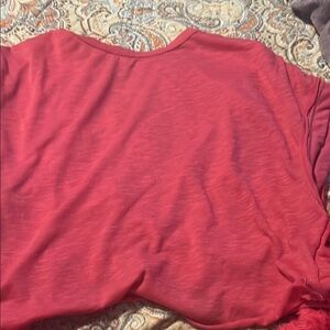 Women's pink top